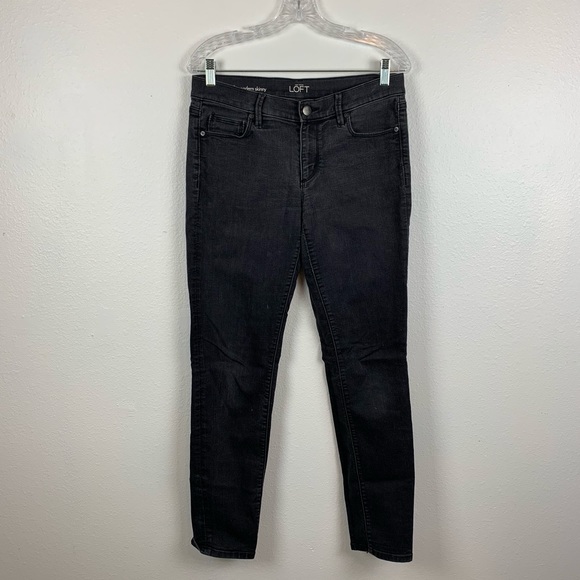 LOFT modern skinny jeans size 29/8 - Picture 1 of 9